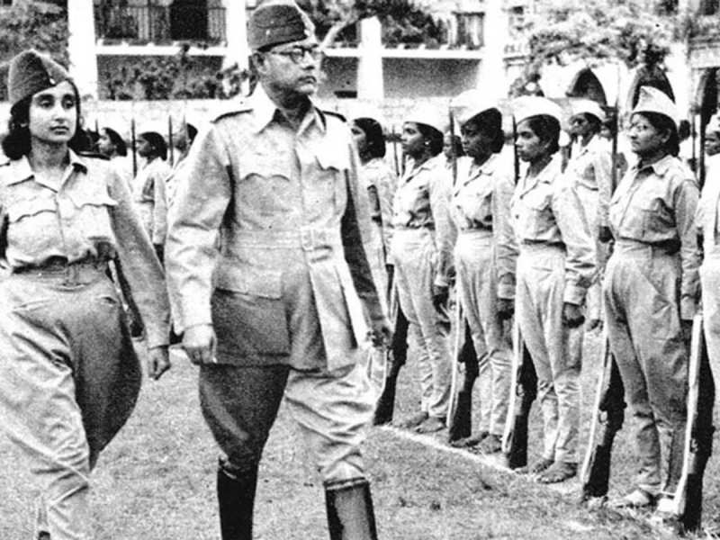 India First PM before independence Netaji Subhas Chandra Bose formed Azad Hind Government 1943 singapore