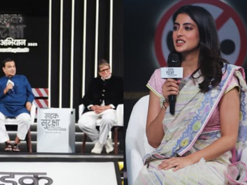 एक तरफ नाना तो दूसरी ओर केंद्रीय मंत्री नितिन गडकरी, नव्या ने इनसे क्या बात की?