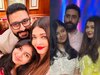 बेटी आराध्या संग अभिषेक- ऐश्वर्या