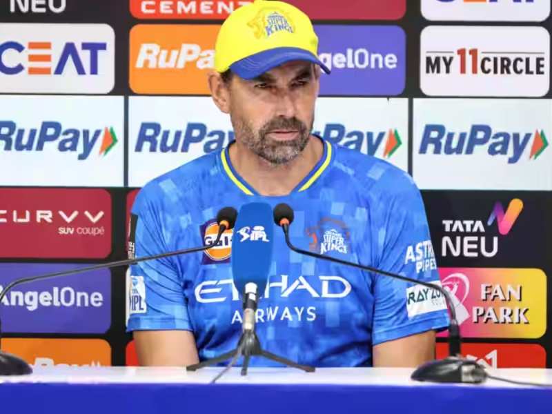 चेन्नई का किला टूटने के बाद फ्लेमिंग ने मानी गलती, CSK फैंस से किया एक और वादा