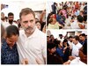 देखते ही रो पड़ीं ऐशन्या, कानपुर में शुभम की पत्नी और परिजनों से मिले राहुल गांधी, दिलासा में कही ये बात