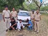 Una: गगरेट में पुलिस की स्पेशल टीम ने पंजाब के तीन यूवको से पकड़ा 121.80 ग्राम चिट्टा