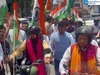 पांवटा साहिब में अनुराग ठाकुर के नेतृत्व में भव्य तिरंगा यात्रा, वीर जवानों को दी श्रद्धांजलि