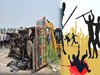 गौमांस के शक 4 लोगों की Mob Lynching की कोशिश, ट्रक में लगाई आग; लाचार बनी रही पुलिस