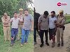 गाजियाबाद में  मुठभेड़ के बाद दो आरोपी गिरफ्तार.