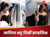 दोस्त की शादी में आलिया भट्ट ने बरपाया कहर, ब्लैक गाउन में देख नजरें हटाना हो गया मुश्किल