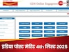 इंडिया पोस्ट GDS चौथी मेरिट लिस्ट