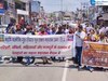 Una News: ह्यूमन वेलफेयर सोसाइटी पर करोड़ों की ठगी का आरोप, सड़कों पर उतरे पीड़ित लोग