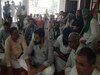 Haryana News: फतेहाबाद में बिजली निगम कार्यालय पर किसानों ने किया प्रदर्शन