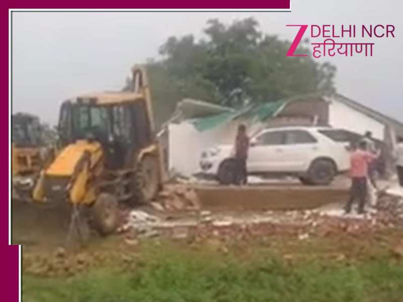 भनौता गांव में चला बुल्डोजर, 50 करोड़ की जमीन कब्जे से छुड़ाई