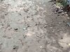interlocking tiles removed