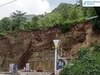 बिलासपुर के साईं खारसी में भूस्खलन, पेट्रोल पंप के पास पहाड़ी से गिरा भारी मलबा