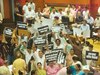 Delhi News: MCD के 12 हजार कर्मचारियों को पक्का करने की मांग को लेकर AAP का प्रदर्शन