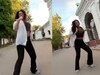 Girl dancing DM office premises