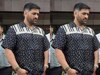 धोनी की जेठालाल स्टाइल शर्ट