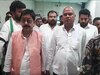 SKMCH पहुंचे कांग्रेस अध्यक्ष राजेश राम
