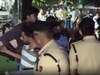 अंबाला में आरोपी की मौत के बाद पूछताछ करती पुलिस 
