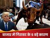 Sensex Crash: पहले 10 म‍िनट में 3 लाख करोड़ का नुकसान, फ‍िर आई र‍िकवरी; ट्रंप के दबाव से बेखौफ शेयर बाजार?