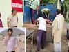 पलवल में वारदात के बाद शव मोर्चरी में लाए गए.