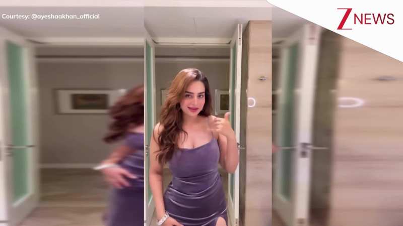 बिग बॉस फेम Ayesha Khan ने स्लिट कट ड्रेस में बनाई फन लविंग रील, अदाएं देख बढ़ गई फैंस के दिलों की धड़कनें!