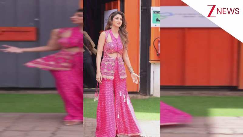 गुलाबी शरारा सूट में बला की खूबसूरत दिखीं फिटनेस क्वीन Shilpa Shetty, ट्रेडिशनल अवतार देख टिकी रह जाएंगी नजरें!