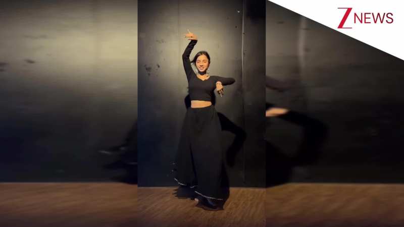 Madhuri Dixit के गाने 'आजा नचले' पर लड़की ने किया शानदार डांस, फ्लॉलेस मूव्स और ब्यूटी पर अटक जाएगा दिल!