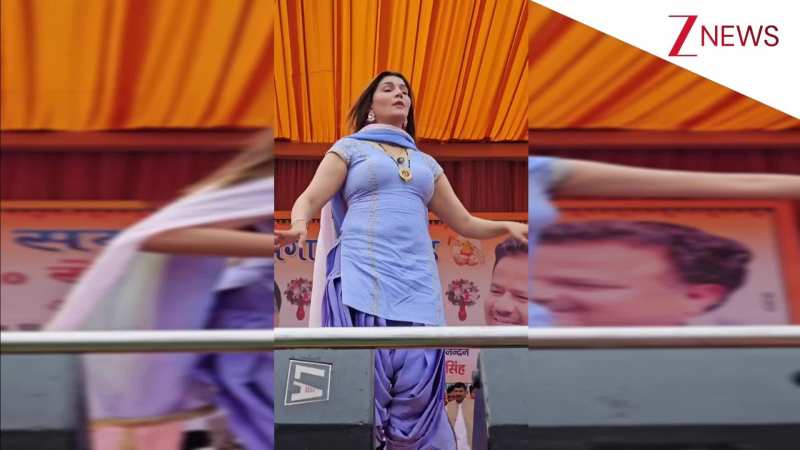 गोरी रे हलवे हलवे चाल...देसी क्वीन सपना चौधरी ने हरियाणवी गाने पर नीला सूट गाड़ किया झन्नाटेदार डांस, इंटरनेट पर हुआ वायरल
