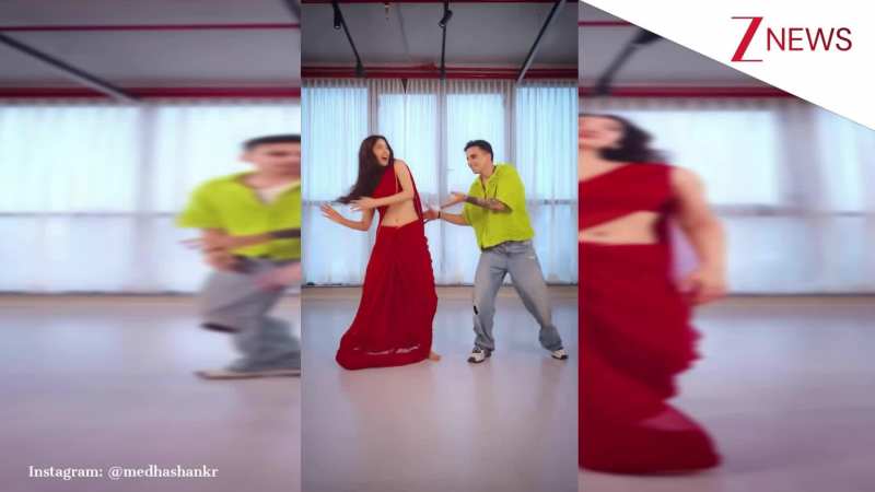 12th फेल एक्ट्रेस Medha Shankar ने 'साड़ी के फॉल सा' गाने पर किया जबरदस्त डांस, मूव्स-एक्सप्रेशन देख क्रेजी हुए फैंस