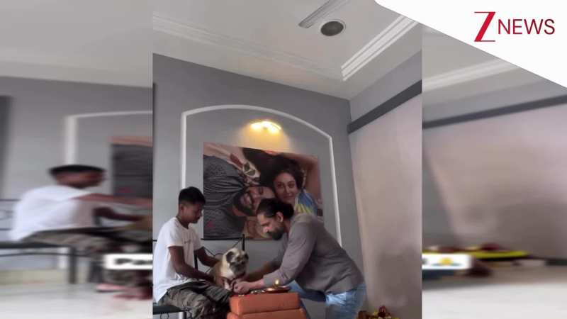 Shefali Jariwala के जाने के बाद पति Parag Tyagi ने मनाया रक्षाबंधन का त्योहार, पेट सिंबा को बांधी राखी; VIDEO देखें