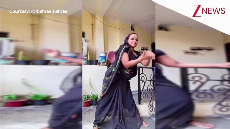 देसी भाभी ने ट्रेंडिंग सॉन्ग 'Azul' पर किया धमाकेदार डांस, किलर स्टेप्स देख प्रोफेशनल्स भी लेंगे क्लासेस!