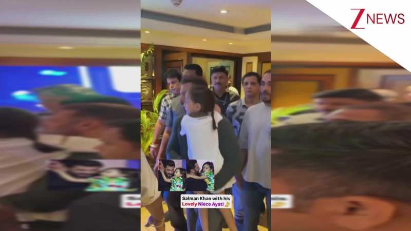 भांजी आयत को गोद में लिए दिखे 'भाईजान' Salman Khan, दोनों की प्यारी बॉन्डिंग जीत रही फैंस का दिल!