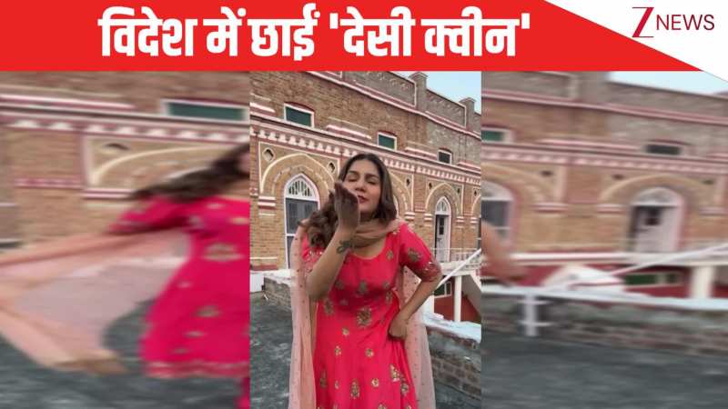 विदेश में मटकीं हरियाणवी क्वीन सपना चौधरी, 'नीम का डाला टूट गया' पर ऐसा कसूता नाची; खिल गए यूजर्स के चेहरे!