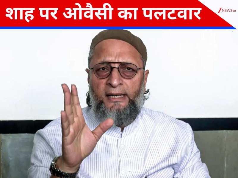 'कोई घुसपैठ कर रहा है तो...', मुस्लिमों की आबादी वाले बयान पर ओवैसी का शाह पर पलटवार