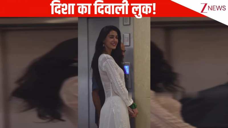 माथे पर बिंदी, कानों में झुमके पहन चिकन कढ़ाई सूट में Disha Patani ने ढाया कहर, सादगी देख फिदा हुआ फैंस का दिल!