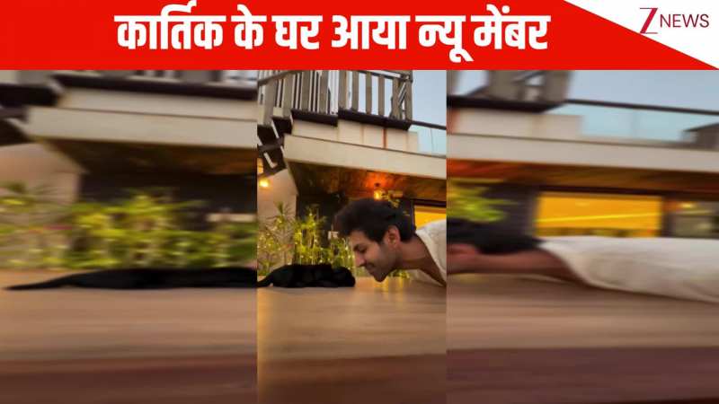 Kartik Aaryan के घर आया न्यू फैमिली मेंबर, कटोरी के बाद अब चटोरी से फैंस को इंट्रोड्यूस करवाते दिखे; शेयर की क्यूट REEL