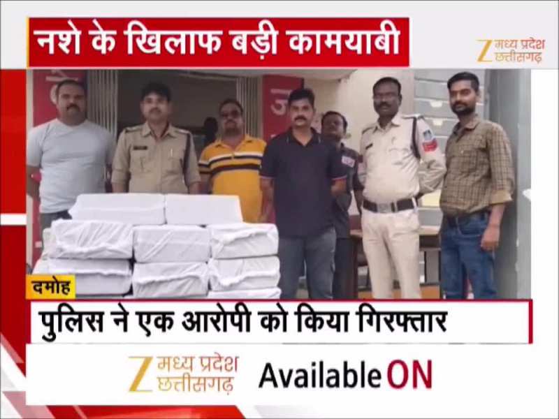 दमोह में नशे के खिलाफ बड़ी कामयाबी, पिकअप वाहन से बड़ी मात्रा में शराब जब्त