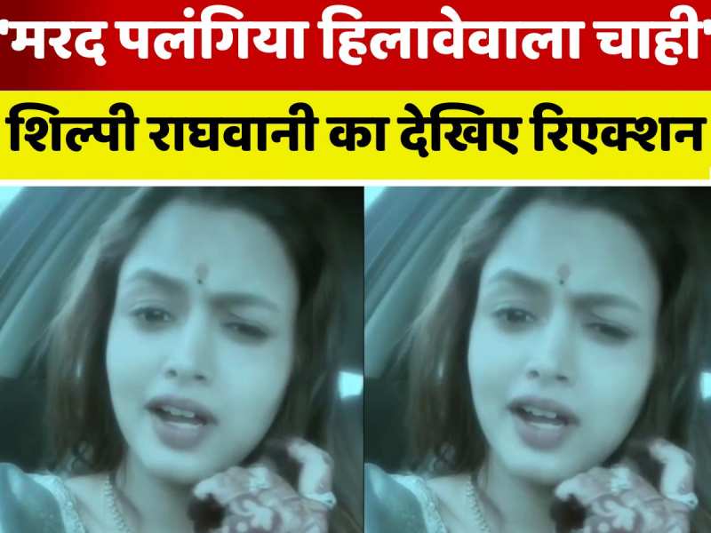 VIDEO: 'पलंगिया हिलावेवाला' मरद खोज रही भोजपुरी एक्ट्रेस शिल्पी राघवानी! वीडियो बवाली है