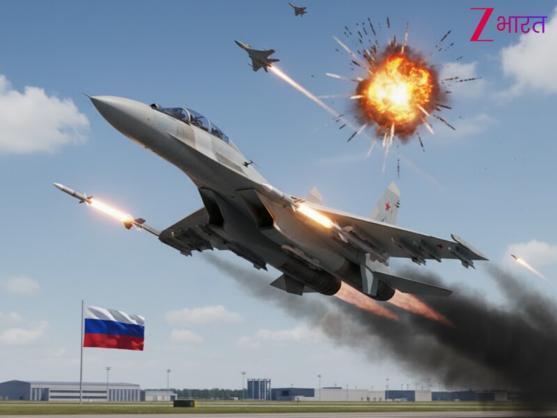 रूस कर रहा है विध्वंस की तैयारी! मिल गई दानव जैसी Su-35S फाइटर जेट की छठी खेप