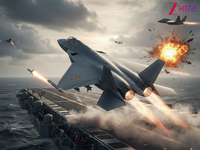 आ गया J-35A! Fujian Carrier से उड़ान भरता चीन का 'शैतानी' फाइटर जेट