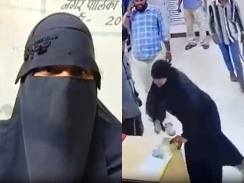 MP Muslim Family creates chaos after doctors ask Muslim woman remove hijab during treatment in Vidisha | 'हिजाब उतारो' कहा तो भड़के परिजन! विदिशा मेडिकल कॉलेज में जमकर हंगामा और तोड़फोड़