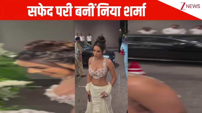 ऑफ व्हाइट स्कर्ट और डिजाइनर ब्लाउज में Nia Sharma लगीं 'परम सुंदरी', स्टाइलिश इयररिंग ने लूटी फैंस की अटेंशन 