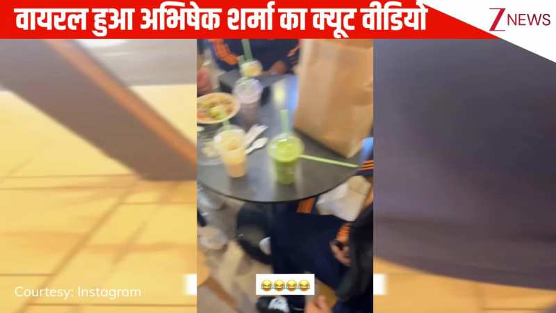 देसी घर वाले बैग को लेकर घूमने पहुंचे Abhishek Sharma, दोस्तों ने शेयर किया क्यूट वीडियो