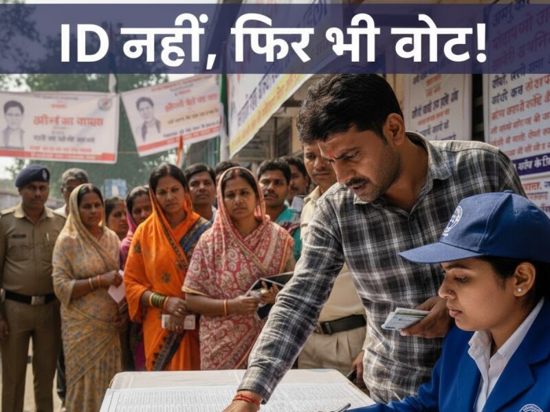 Bihar Chunav 2025: मुझे वोट डालना है लेकिन ID घर पर रह गई – क्या करूं?