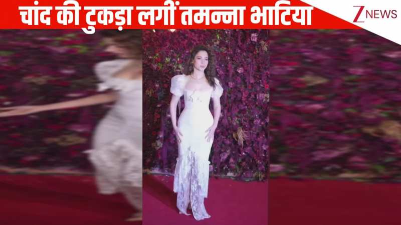 फ्रिल वाली स्टाइलिश ड्रेस में Tamannah Bhatia ने बिखेरा खूबसूरती का जलवा, नेकलेस ने लगाए चार चांद!