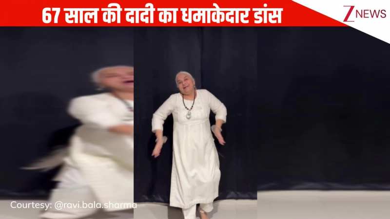 67 साल की दादी ने 'शावा-शावा' गाने पर किया धमाकेदार डांस, कॉन्फिडेंस के आगे सब प्रोफेशनल्स भी फेल!