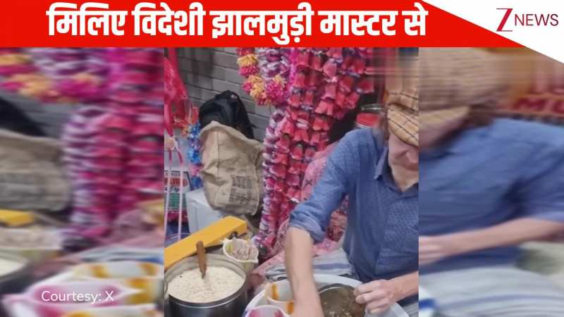 18 सालों से लंदन की सड़कों पर देसी तड़का लगा रहा है ये विदेशी बाबू, प्यार से झालमुड़ी मास्टर बुलाते हैं लोग