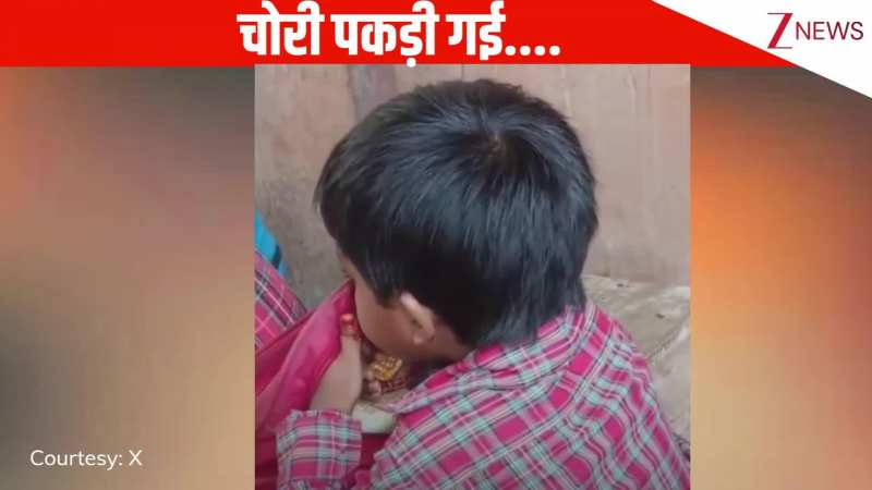 चोरी-चुपके से क्लासरूम में खाना खाता दिखा बच्चा, टीचर ने कैमरे में किया रिकॉर्ड, मासूमियत पर पिघला यूजर्स का दिल