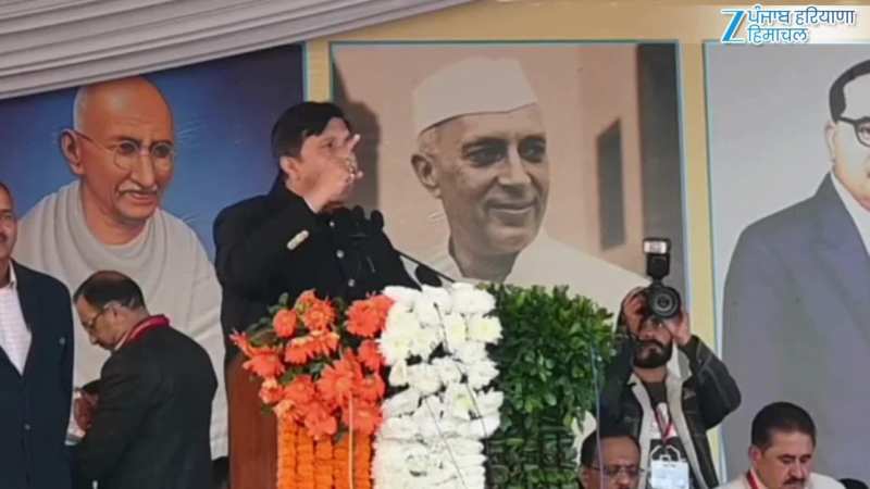 जनसंकल्प सम्मेलन में गरजे डिप्टी सीएम मुकेश अग्निहोत्री, अधिकारियों को दी सख्त चेतावनी