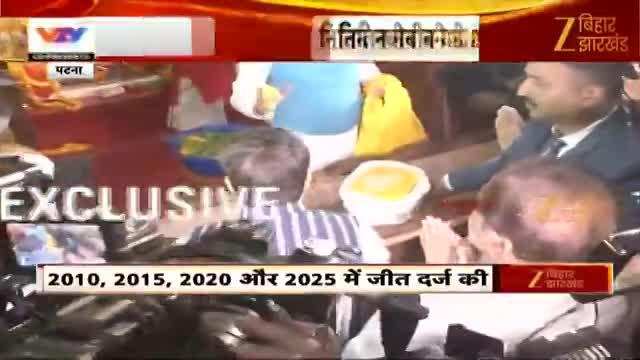 दिल्ली रवाना होने के पहले पटना हनुमान मंदिर पहुंचे BJP के कार्यकारी राष्ट्रीय अध्यक्ष नीतिन नबीन