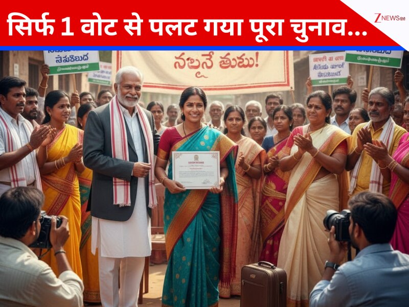 बहू को जिताने के लिए अमेरिका से 'फ्लाइट' लेकर आया ससुर, 1 वोट से पलट गया पूरा चुनाव बहू को जिताने के लिए अमेरिका से 'फ्लाइट' लेकर आया ससुर, 1 वोट से पलट गया पूरा चुनाव